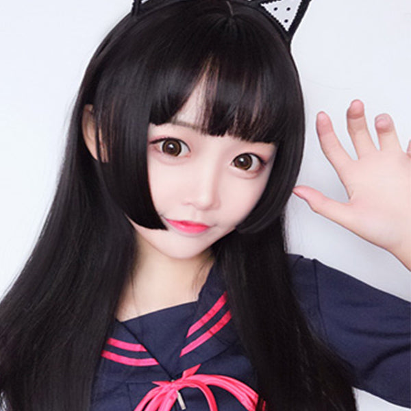 Japanese cos princess cut bangs wig YV42747 – Youvimi