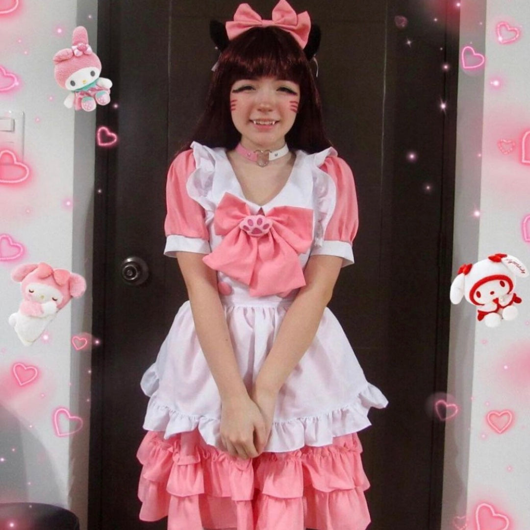 Pink Maid Dress