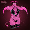 KORURACLUB-Cosplay Devil of Lust Succubus Lingerie (6-Piece Set) YV50714