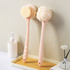 Double-Sided Soft Hair Long Handle Bath Brush YV475803