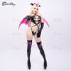 KORURACLUB-Cosplay Devil of Lust Succubus Lingerie (6-Piece Set) YV50714