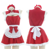 Red Christmas Maid Costume  yv50654