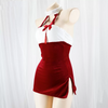 Red Christmas Bow Dress yv50656