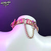 KORURACLUB-Double Heart Lock Collar YV50767