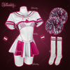 KORURACLUB-Love-heart cheerleader Sailor Lingerie（6-Piece Set） YV50722