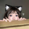 Plush ears cat headband yv50962