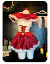 Red Christmas Dress yv50834