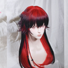 red and black wig yv50568