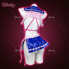 KORURACLUB-Cheerleading Bow sailor Lingerie（6-Piece Set）YV50728