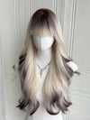 brown black gradient wig yv50868