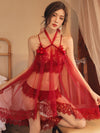 lace suspender nightgown yv50529