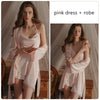 Silk women's nightdress yv50594