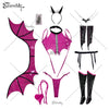 KORURACLUB-Cosplay Batty Garter Lingerie KO11（10-Piece Set）YV50736