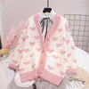 Heart Sweater Jacket YV50692