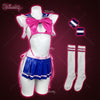 KORURACLUB-Cheerleading Bow sailor Lingerie（6-Piece Set）YV50728