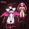 KORURACLUB-Cosplay Love-heart succubus Lingerie（7-Piece Set）YV50716