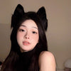 Plush ears cat headband yv50962