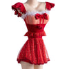 Christmas lace Dress yv50819