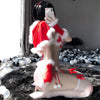 Plush Christmas Cape Bikini Set yv50811