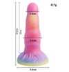 Luminous silicone penis yv31945