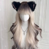 brown black gradient wig yv50868