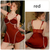 Lace suspender nightdress yv50578