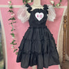 chamberofpastel & youvimi  Black K-12-inspired Marie dress