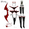 KORURACLUB-Cosplay Devil Nurse Succubus Lingerie（8-Piece Set）YV50715