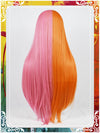 y2k gradient orange wig yv50597