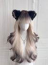 brown black gradient wig yv50868