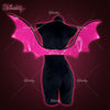 KORURACLUB-Cosplay Hot pink Bat Devil wings YV50760