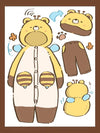 Bear Bee Plush Pajamas yv50830