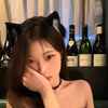 Plush ears cat headband yv50962