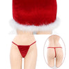 Christmas Red Plush Dress yv50818