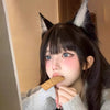 Plush ears cat headband yv50962