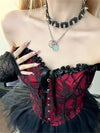 Red corset yv50711