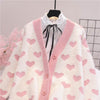 Heart Sweater Jacket YV50692