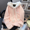 Plush lamb coat yv50854