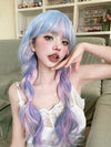 Candy Color Long Curly Hair yv50635