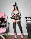 KORURACLUB-Cosplay Bunny Maid Lingerie（7-Piece Set）YV50729