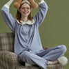 Sweet solid color homewear pajamas yv43284