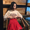 ulzzang style cute strawberry skirt yv43092