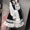 lolita Japanese lace dress yv30376