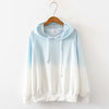 Japanese gradient hoodie yv42815