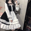 lolita Japanese lace dress yv30376