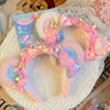 Cute plush bear ears headband YV43996