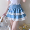 Cute lace cake skirt yv30826