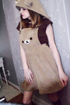 Thank you for reviewer form instagram @nyuboom (CUTE RILAKKUMA DRESS YV204)