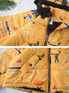 Japanese childish  print jacket YV40775