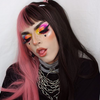 Review For Lolita Half Black Half Pink Wig Yv42195